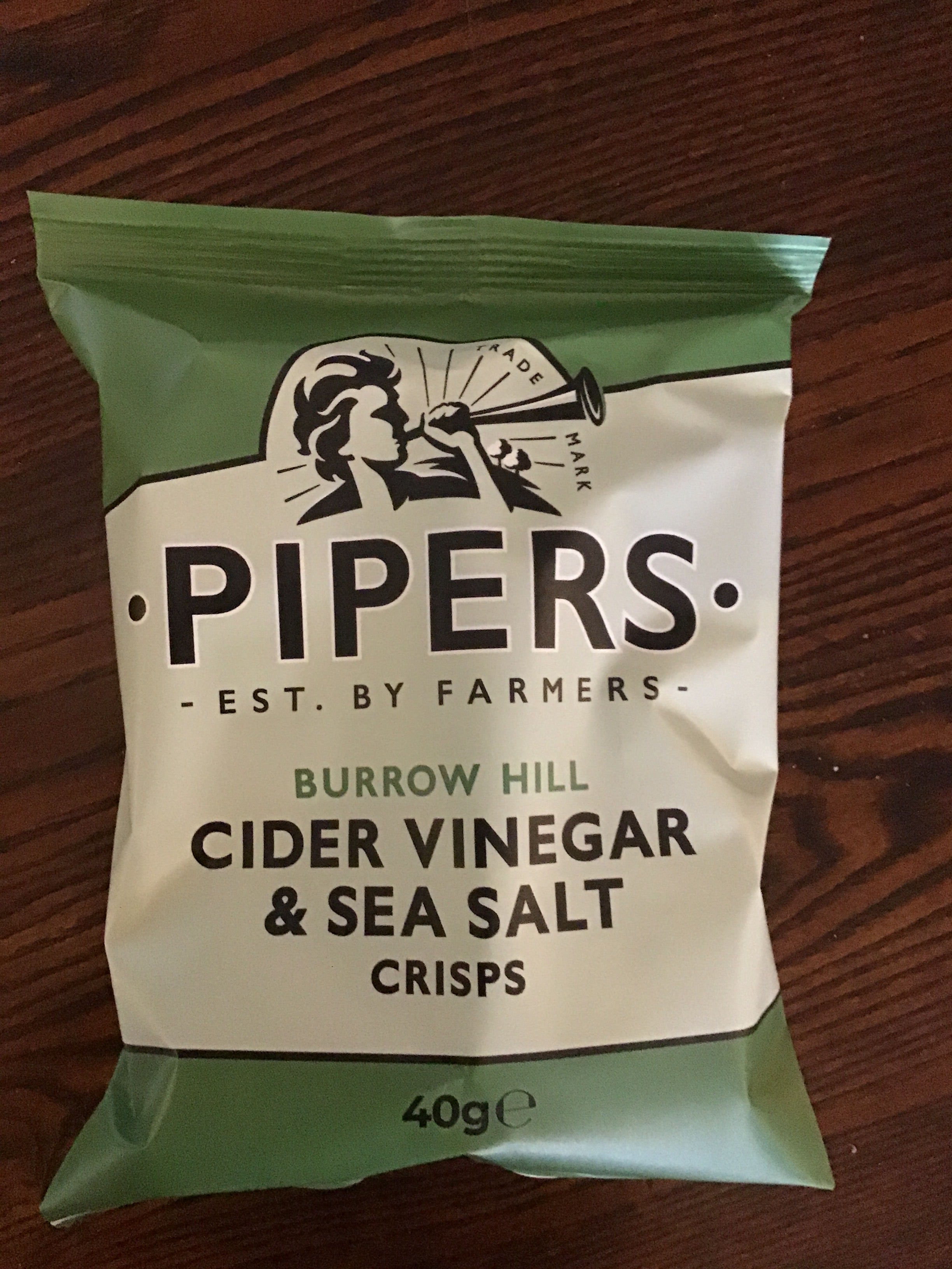 Pipers Crisps Salt + Vinegar