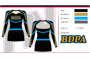 CHEERLEADING UNIFORM
