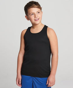 Boys Acro vest top (Black)